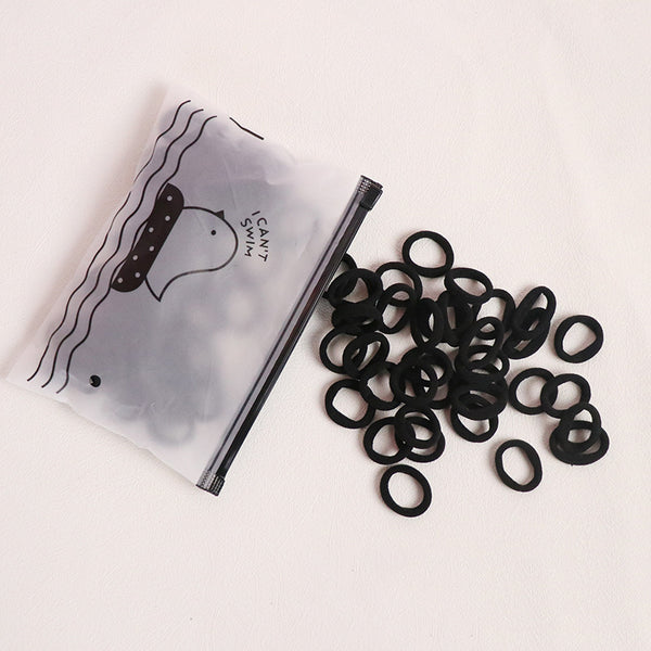 Set de colas o ligas  pequeñas para el cabello