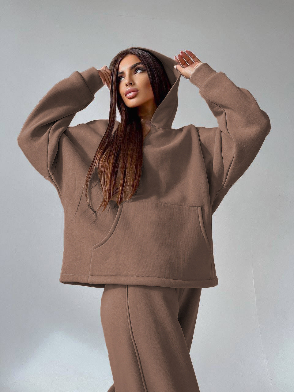Set de pullover y pants oversize