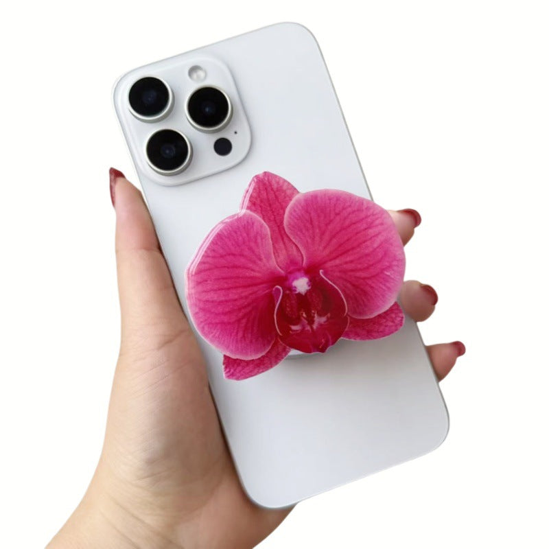 Pop socket con MagSafe con diseño de flor