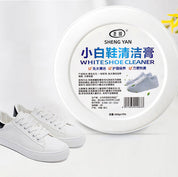 Limpiador de zapatos blancos