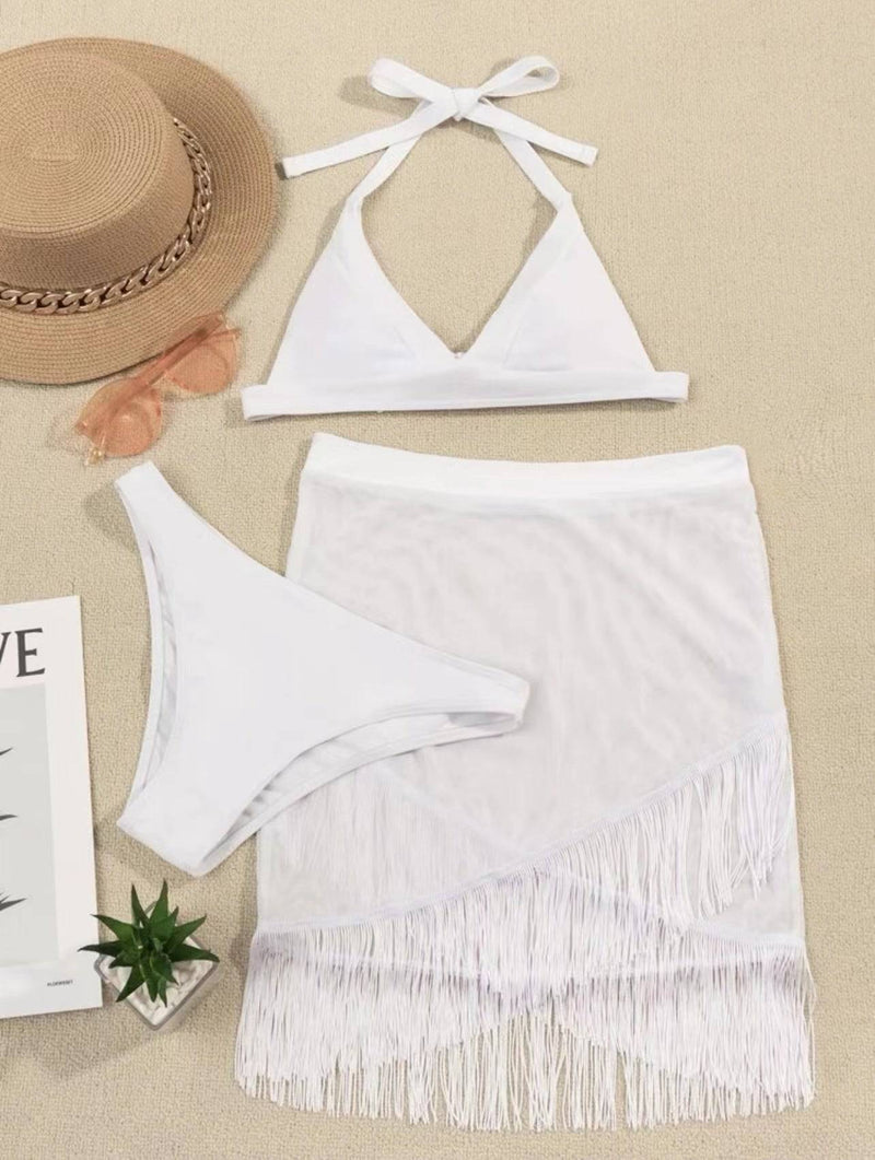 Traje de baño de 3 piezas