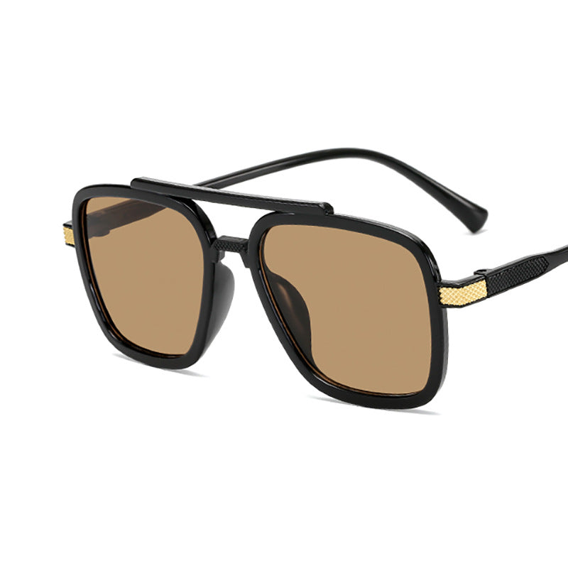 Lentes cuadrados de sol unisex