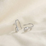 Aretes petit de tulipanes