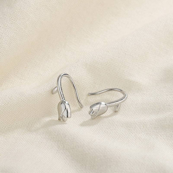 Aretes petit de tulipanes