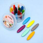 Crayones de cera ergonómicos para niños