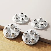 Set de 4 ruedas deslizantes 360° para muebles - Dressygt