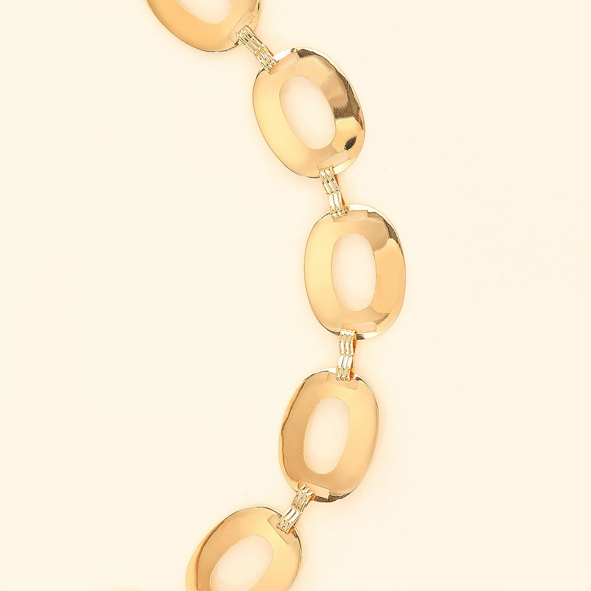 Cinturón dorado de eslabones grandes - Dressygt