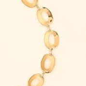 Cinturón dorado de eslabones grandes - Dressygt