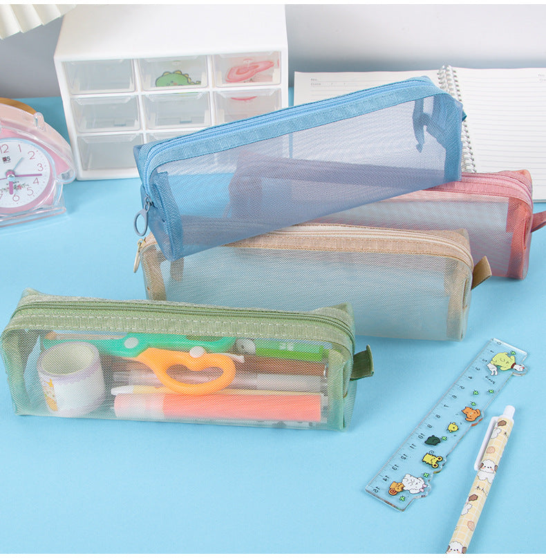 Estuche transparente multiusos