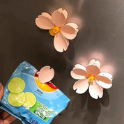 Clips magnéticos en forma de flor