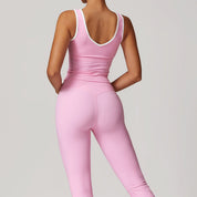 Conjunto deportivo flare con cintura cruzada - Dressygt