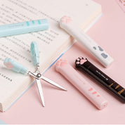 Tijeras de kawaii pata de gato