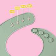 Babero antiderrames de silicona