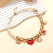 Collar chunky con charms