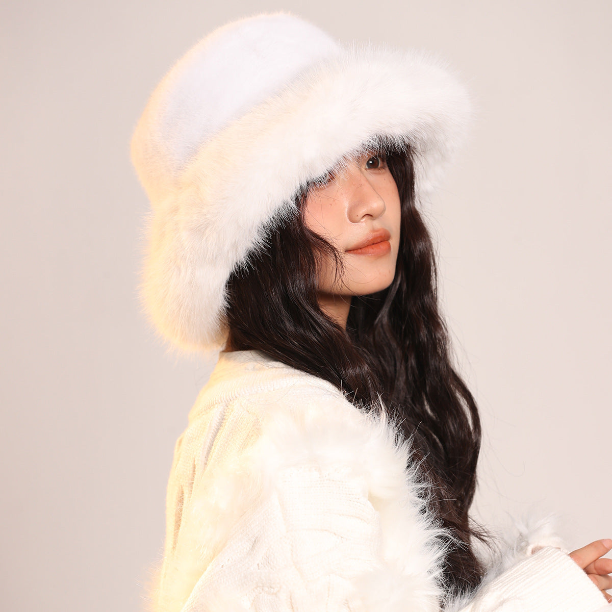 Bucket hat de peluche