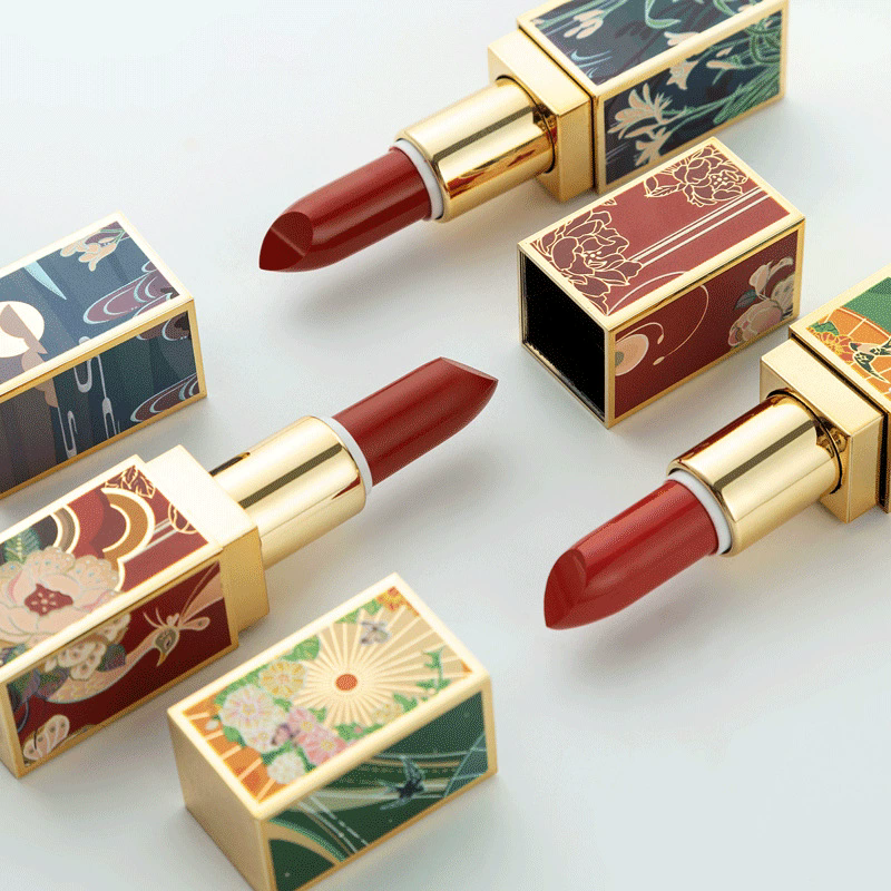 Labial en barra diseño artístico oriental - Dressygt