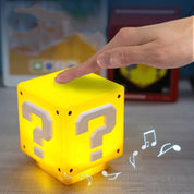 Lámpara cubo de Super Mario