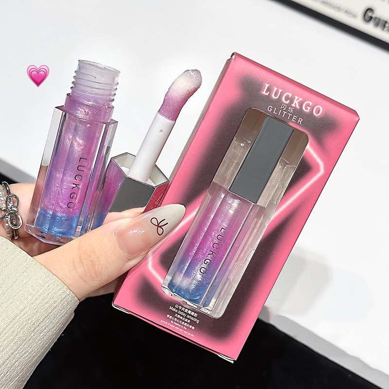 Lip gloss con glitter Luckgo - Dressygt