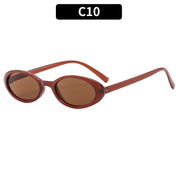 Lentes de sol ovalados retro - Dressygt