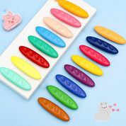 Crayones de cera ergonómicos para niños