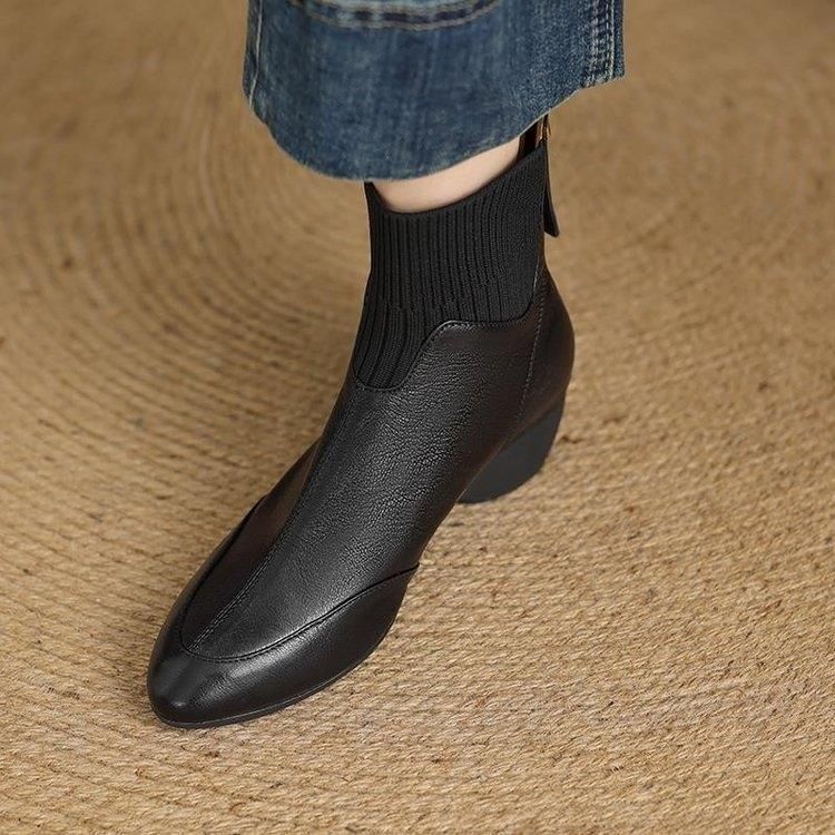 Botines de Mujer con Tacón Bajo