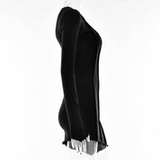 Vestido ajustado corto de manga larga - Dressygt