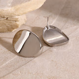 Aretes con forma de ovalo