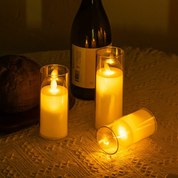 Velas LED decorativas con efecto real - Dressygt