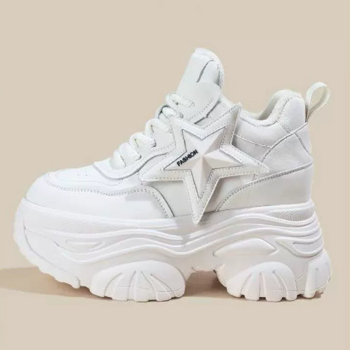 Sneakers chunky con estrella