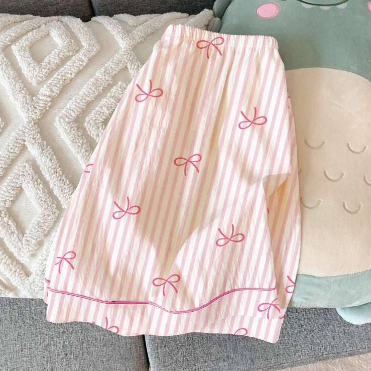 Pijama de 3 piezas con diseños girly