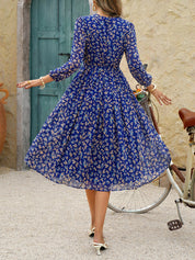 Vestido midi manga larga - Dressygt