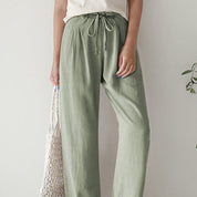Pantalón casual wide leg