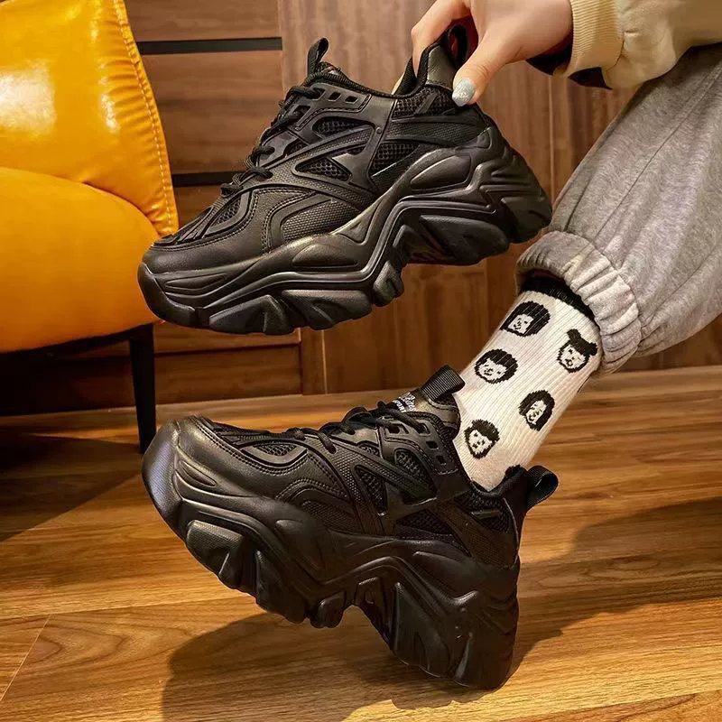 Tenis chunky con plataforma