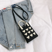 Bolso de corazones