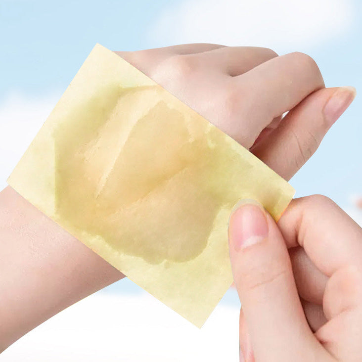 Papel facial absorbente de grasa