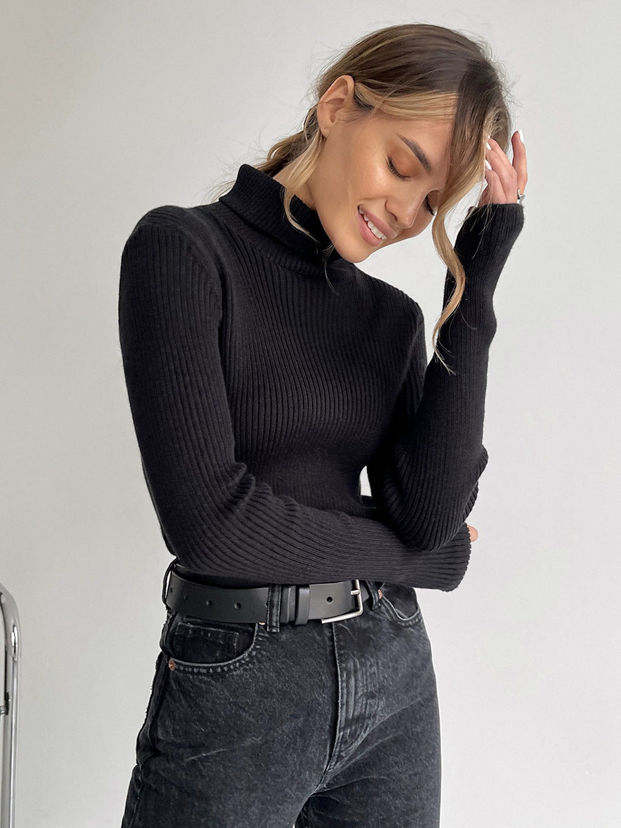 Sweater de cuello alto