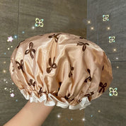 Gorro de baño impermeable satinado