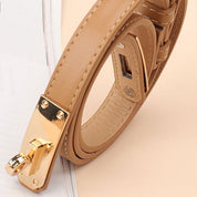 Cinturón clásico con detalle dorado - Dressygt