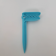 Clips plásticos para asegurar toallas