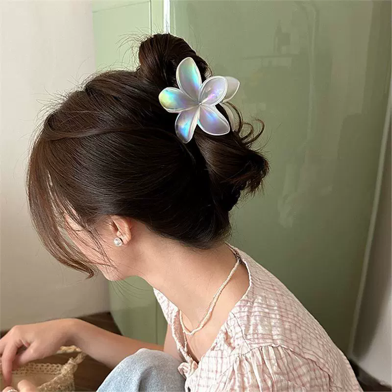 Gancho de cabello con diseño de flor tornasol - Dressygt