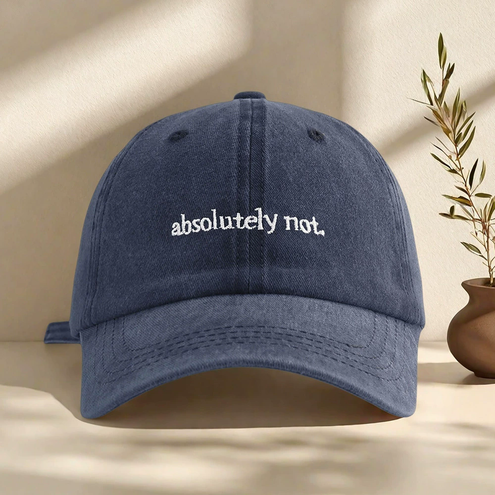 Gorra estilo retro "absolutamente no" - Dressygt