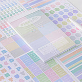 Libro de pegatinas de planificador diario