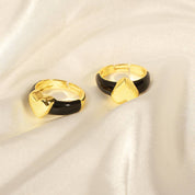 Anillo ajustable con diseño de corazón - Dressygt