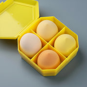 Set de 4 esponjas de maquillaje con cajita - Dressygt
