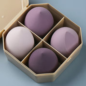 Set de 4 esponjas de maquillaje con cajita - Dressygt