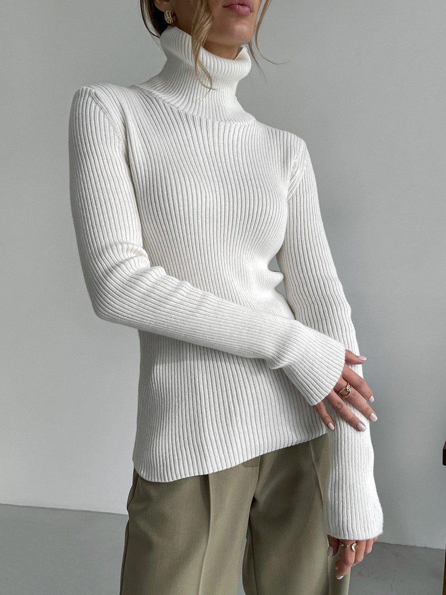 Sweater de cuello alto