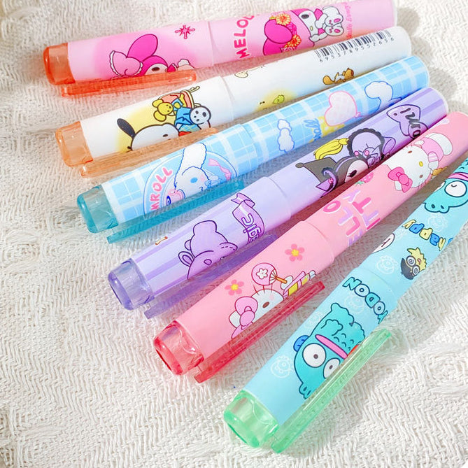 Set de resaltadores de Sanrio