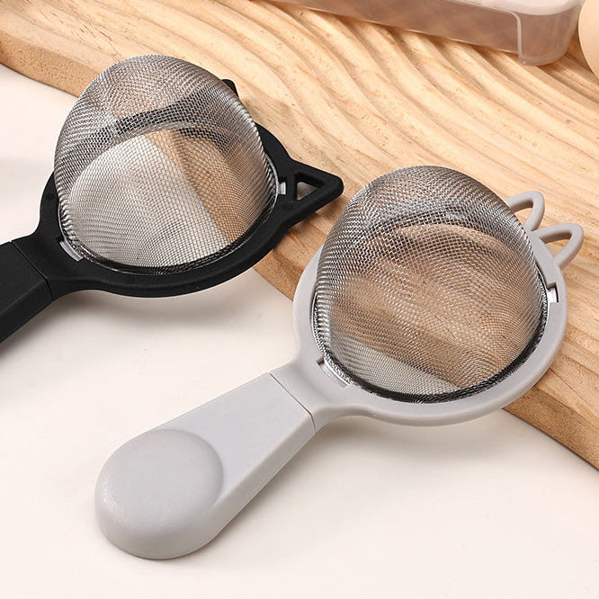 Colador pequeño con diseño de orejitas