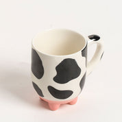 Taza con diseño de vaca