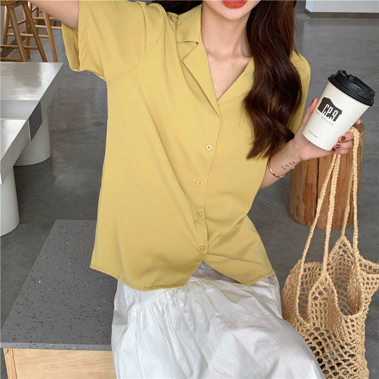 Blusa holgada de botones - Dressygt